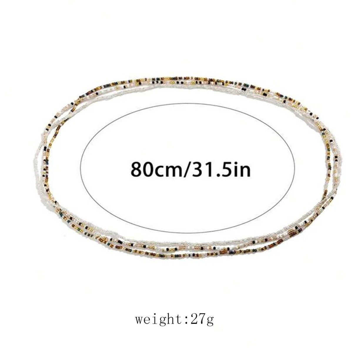 Beaded waist
